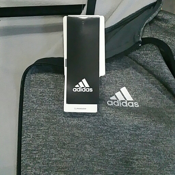 Adidas Climawarm Full Zip Hooded Jacket - Picture 8 of 8